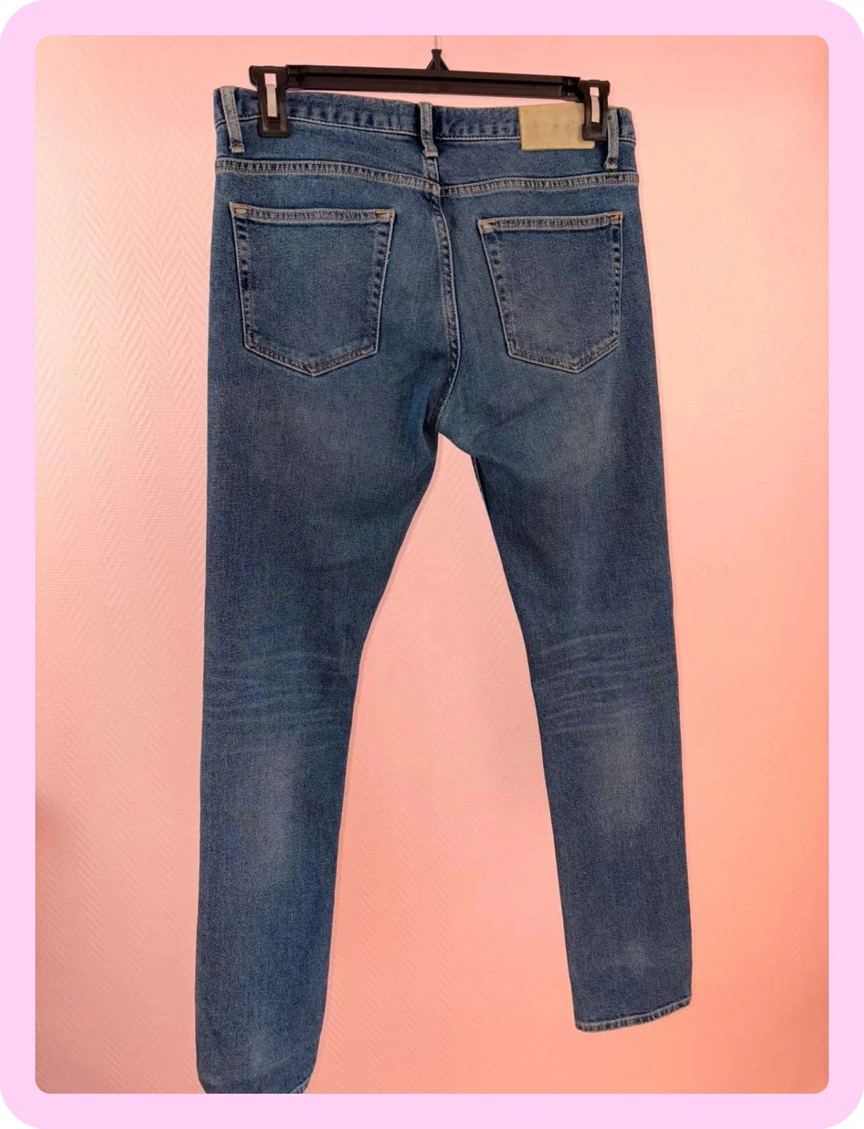 Jeans masculino Sandro tamanho 32 usado uma vez – photo 5
